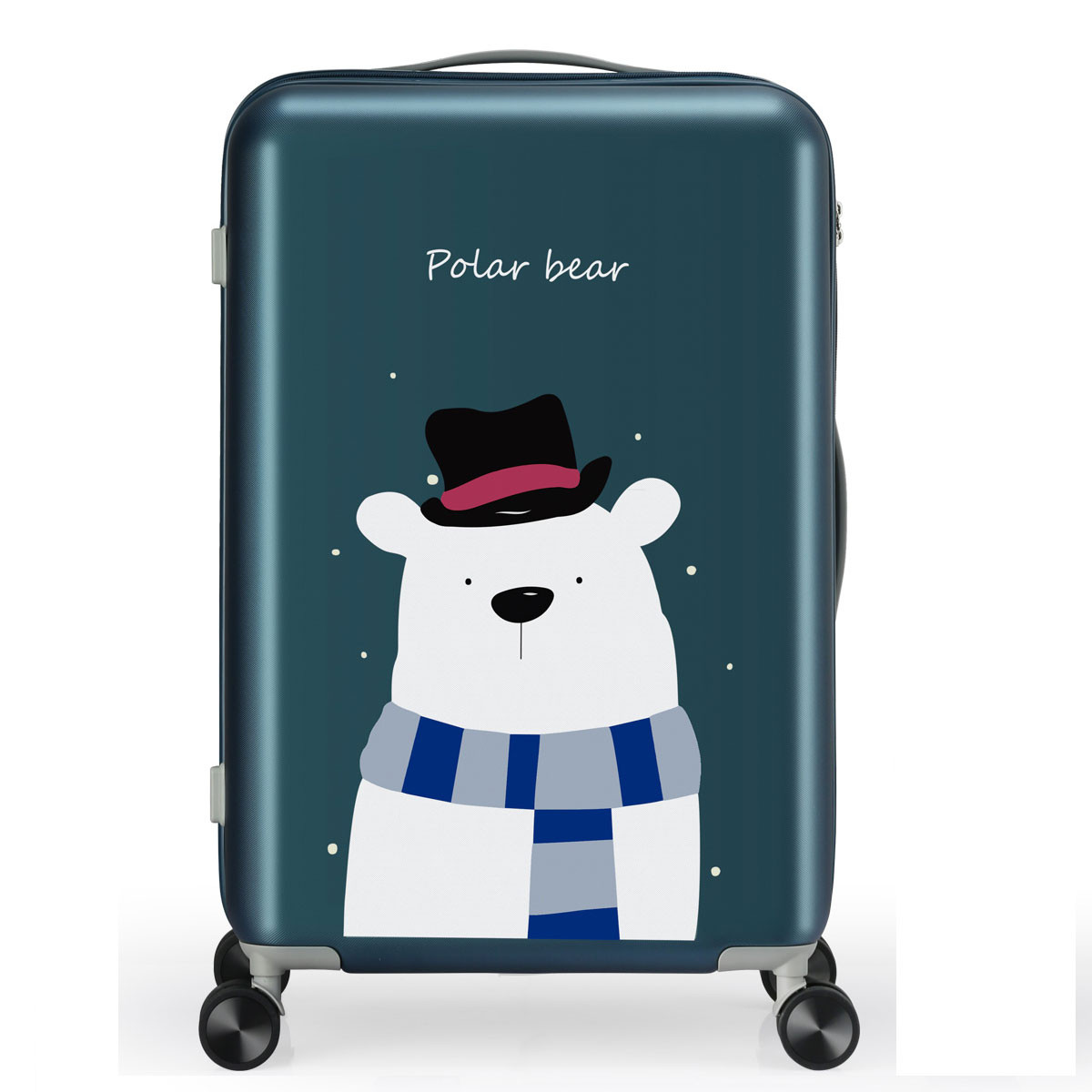 卡通万向轮女旅行箱密码箱子登机箱24寸男行李箱拉杆箱