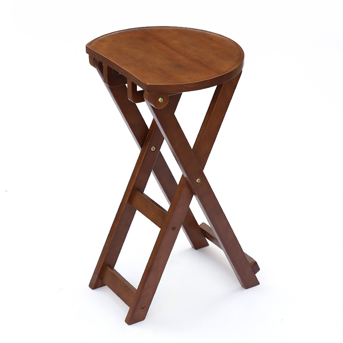 免安装 实木折叠凳多彩创意折凳多功能凳子可折叠吧凳家用餐凳