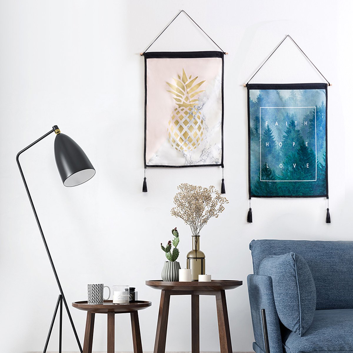 ins北欧家居创意装饰品房间墙壁背景墙挂饰卧室房间墙上墙面挂件