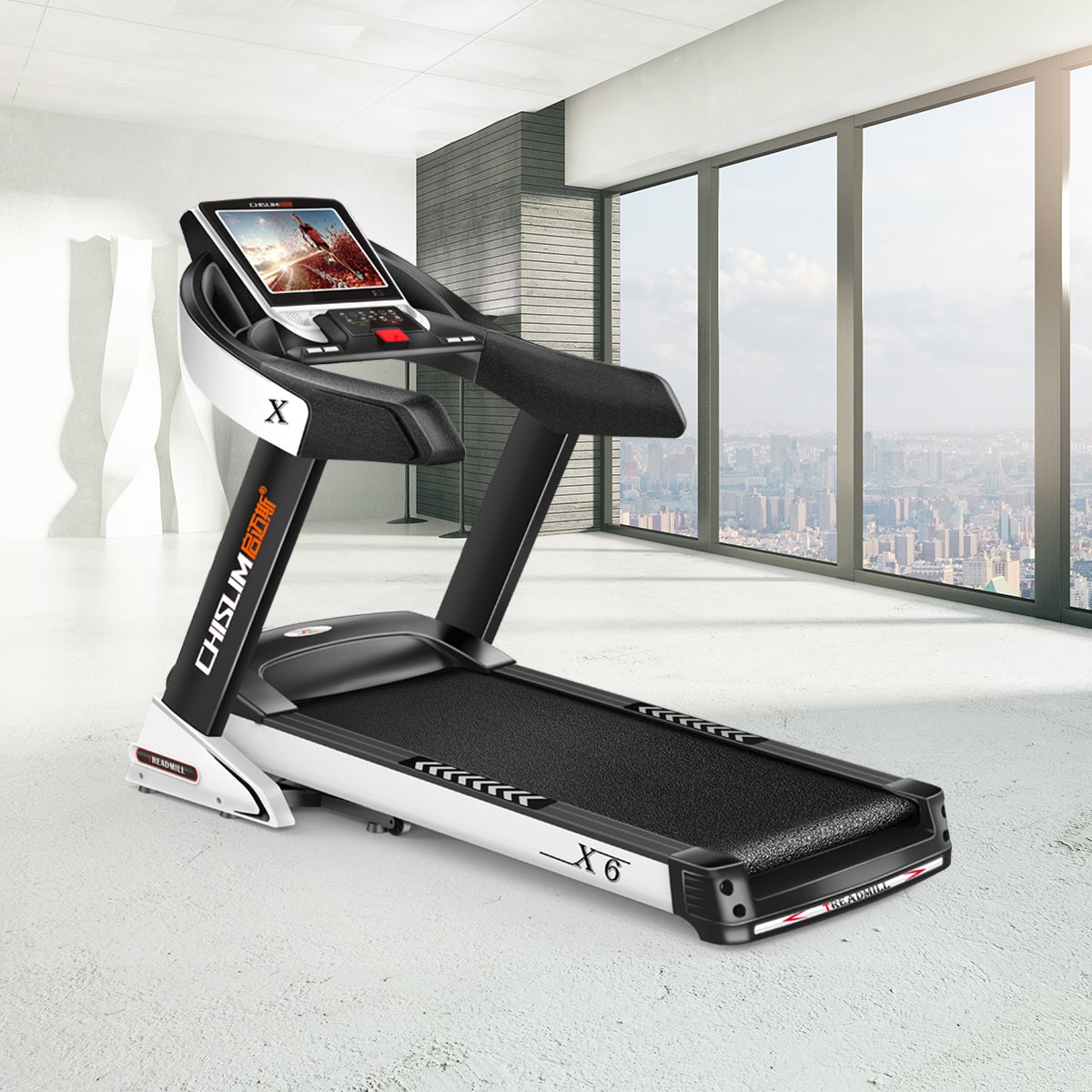启迈斯 x6跑步机 家用折叠静音电动升降健身器材