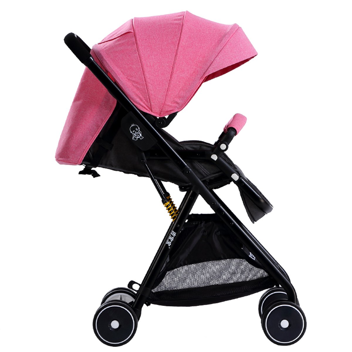 婴儿车可坐可躺折叠小巧超轻便便携式一键收车高景观婴儿推车