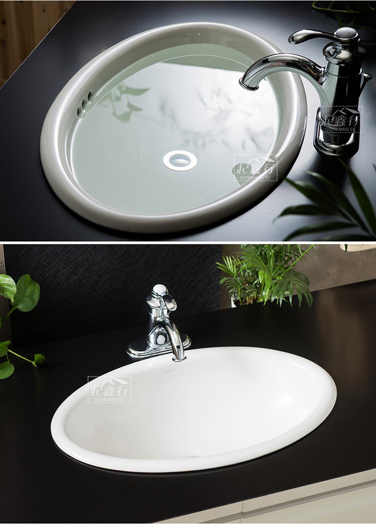 高科技陶瓷 类型: 半嵌入 品牌名称: 科勒 商品名称: kohler科勒台 