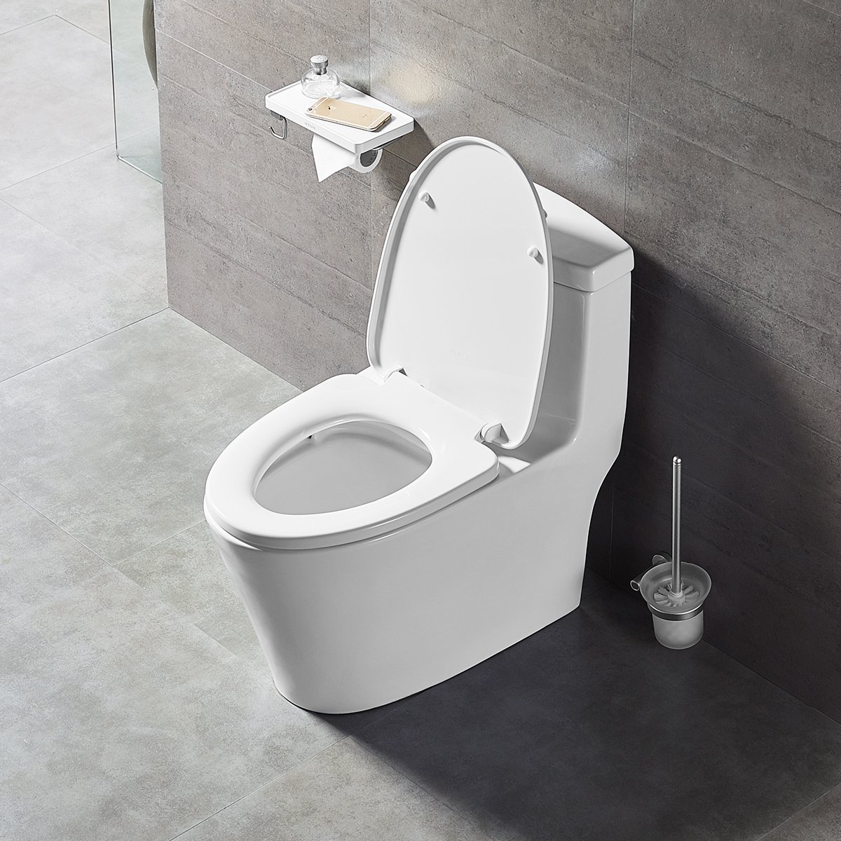 安华卫浴(annwa)全包虹吸马桶ab13001 黄铜喷枪花洒套装n4s9b2