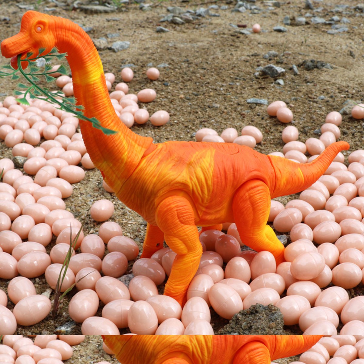 大号电动恐龙 会下蛋投影的腕龙行走恐龙蛋模型益智男孩儿童玩具