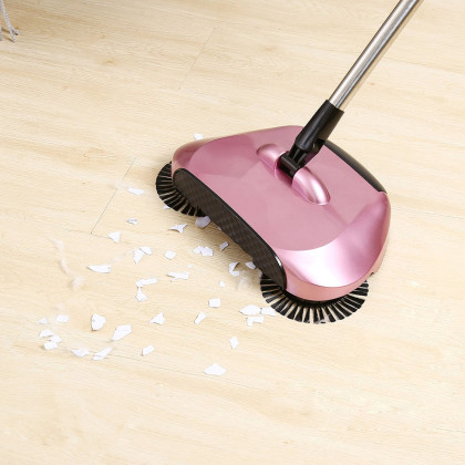 360度手推式吸尘扫地机 家用魔法扫把 扫地不弯腰 评价版懒人扫把