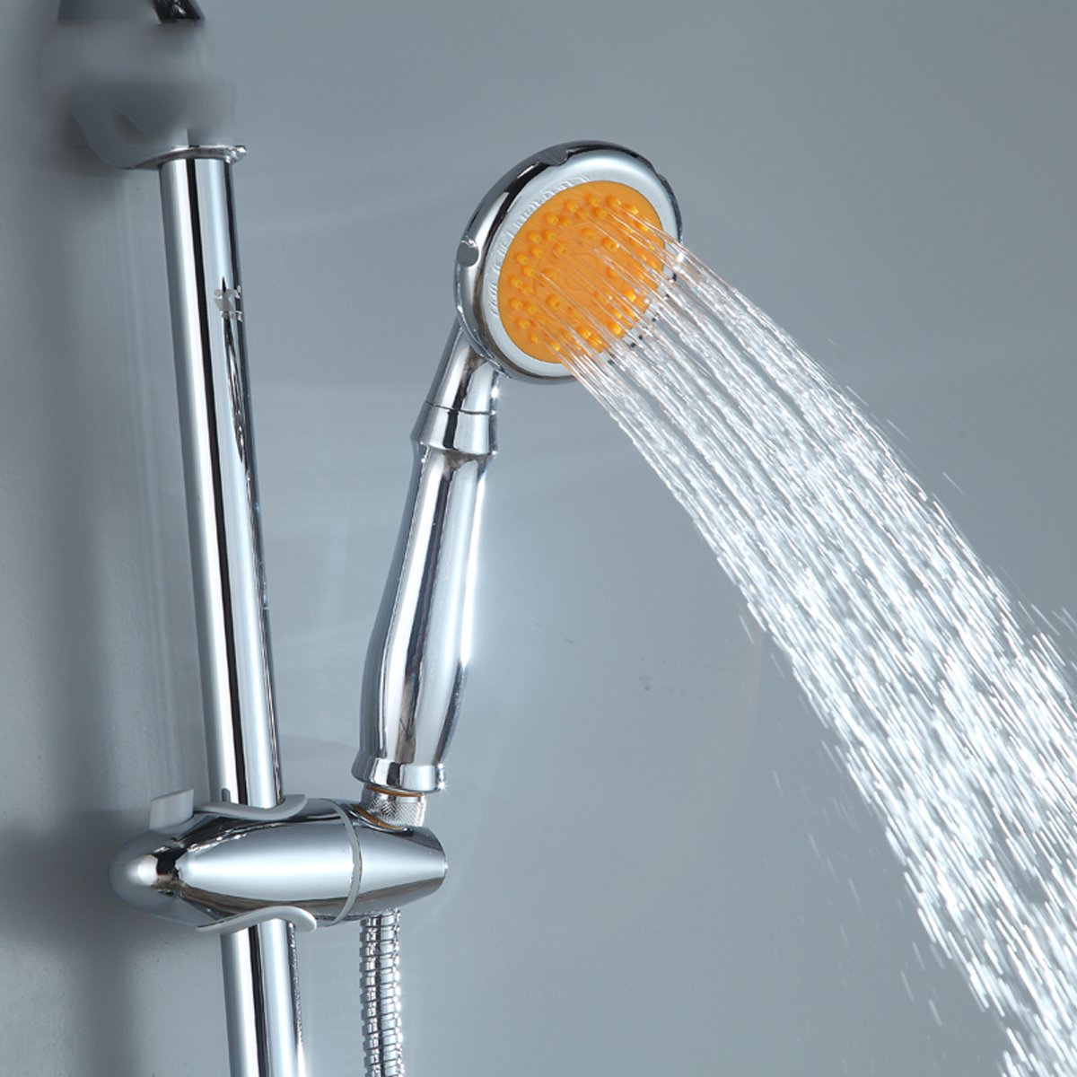 升降杆套装手持花洒挂墙式卫生间淋浴增压花洒调节杆活动支架淋浴柱