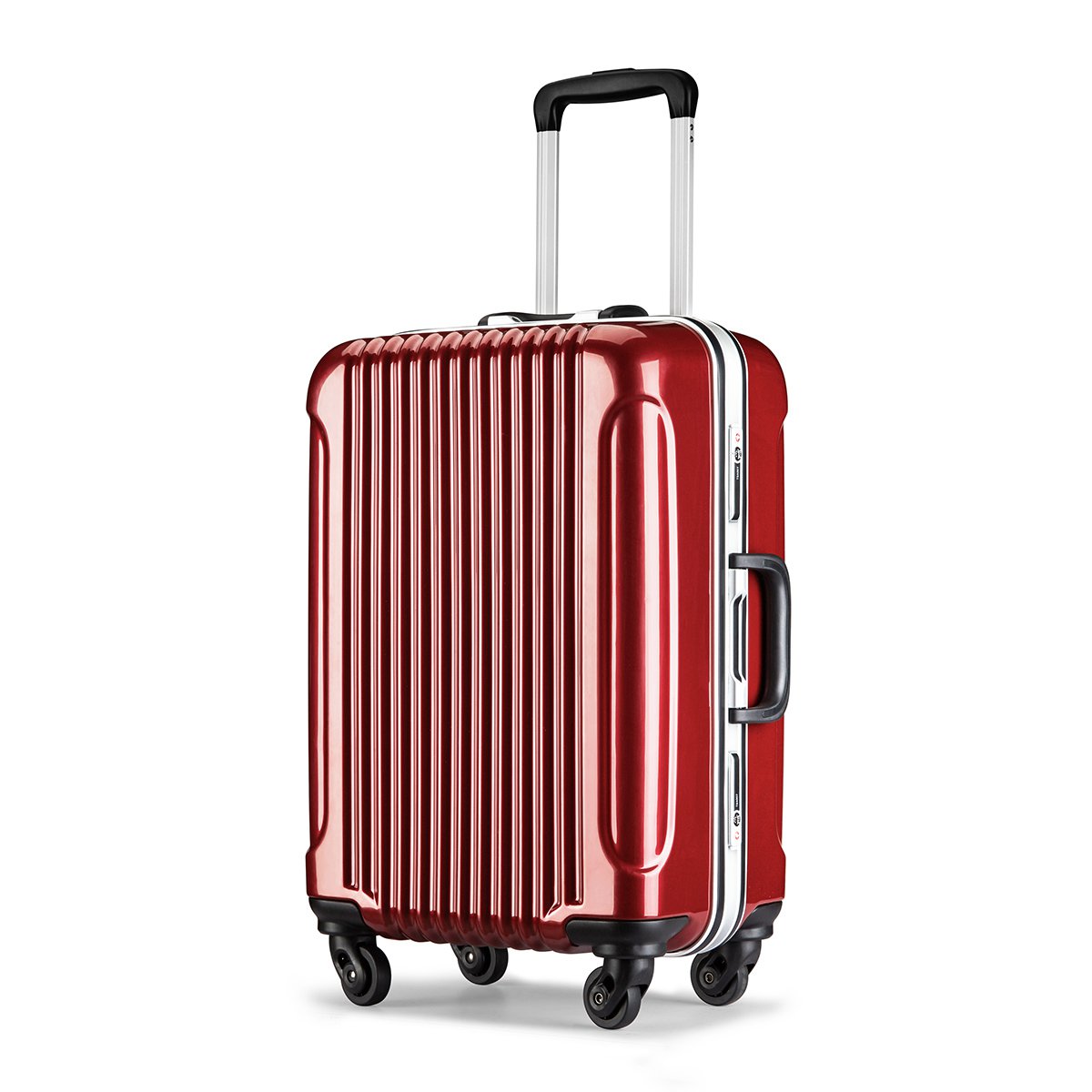 pb璞耐特2018新款铝框拉杆箱密码锁带钥匙款20寸24寸登机箱男女旅行箱