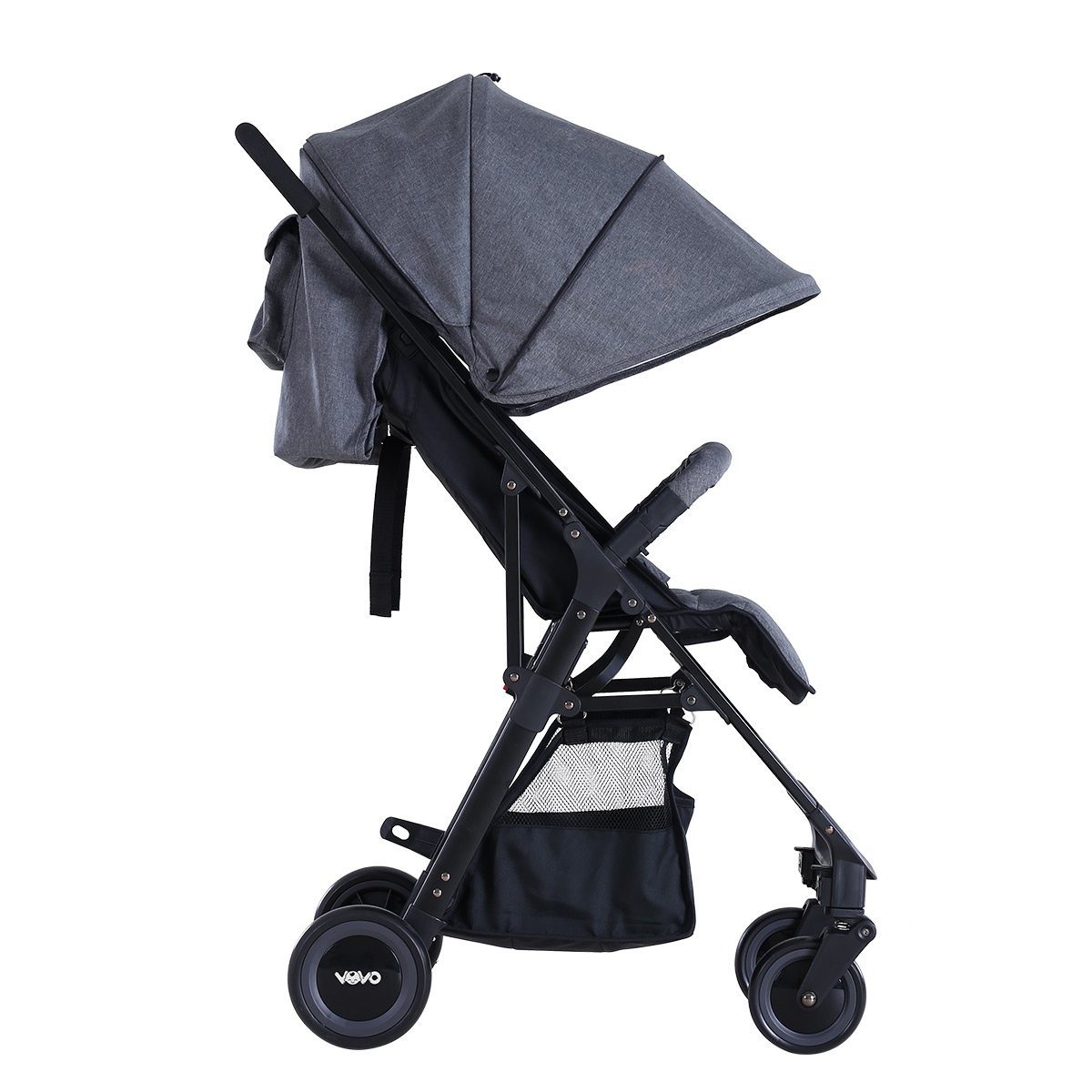 vovo高景观婴儿推车轻便折叠便携式可坐躺宝宝幼儿童简易伞车