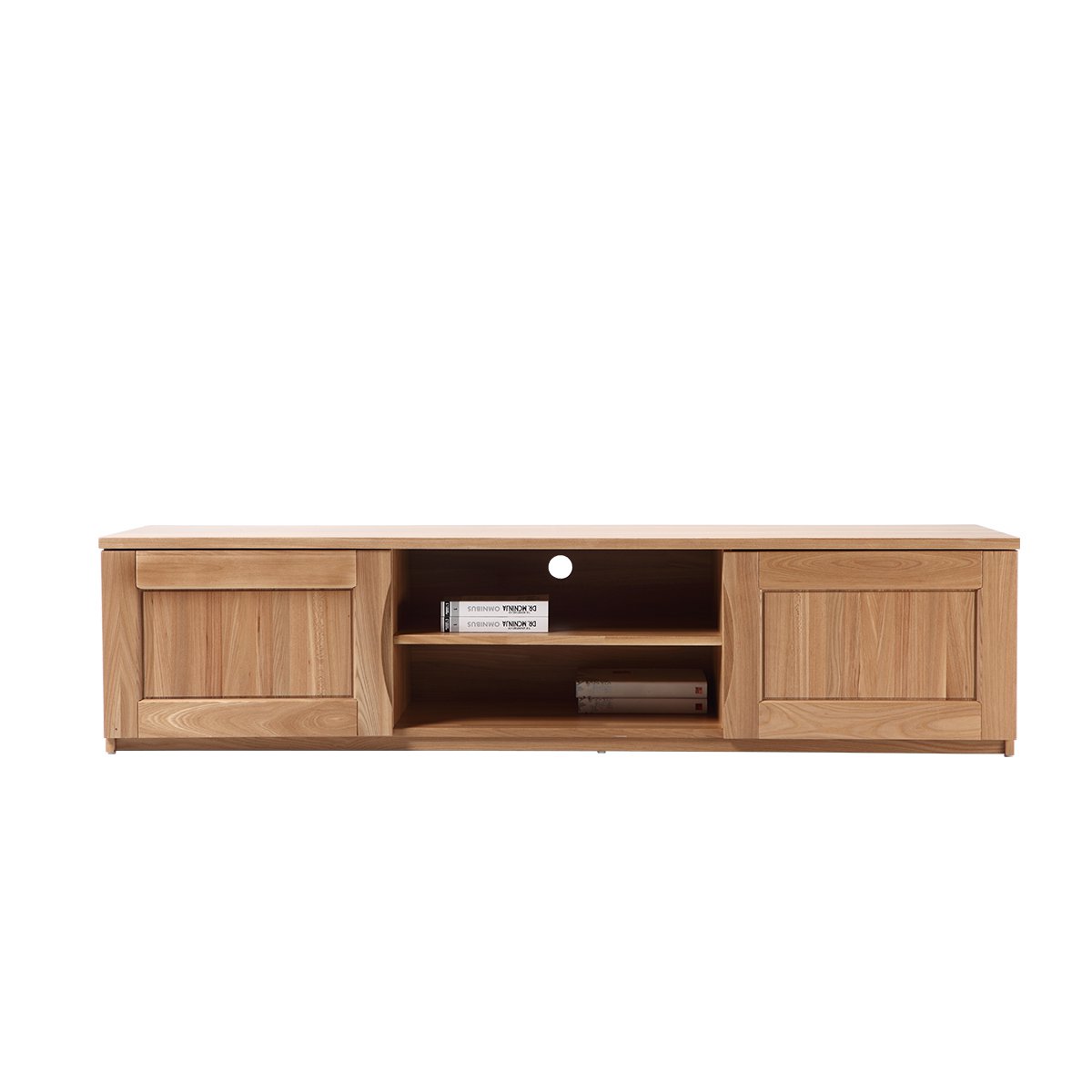现代简约 古诺榆木电视柜 纯实木储物电视柜