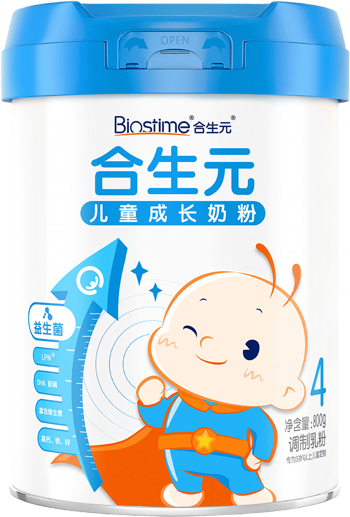 ����Ԫ ���� 6�����϶�ͯ�ɳ��䷽�̷� 800g 141Ԫ