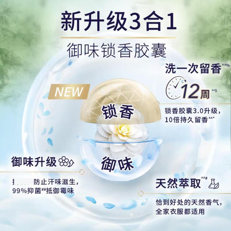 DOWNY 【洗护&留香】当妮护衣留香珠持久留香啵啵珠450g