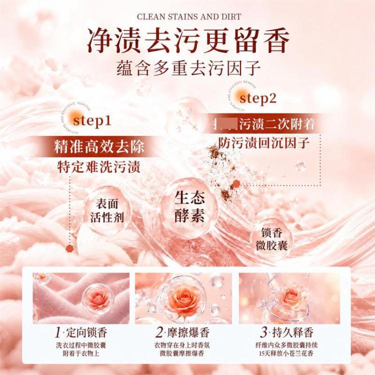 蔬果园 洗衣液家用实惠装持久留香家用除菌除螨香水洗衣洁净去污柔软护衣 图 6