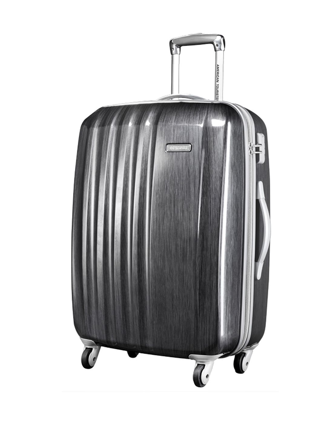 美旅轻盈大容量28寸金属灰色拉杆箱(附赠箱套)