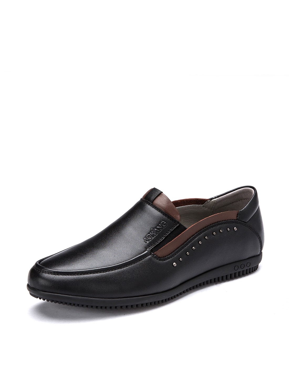 2015日常休闲轻质牛皮男单鞋