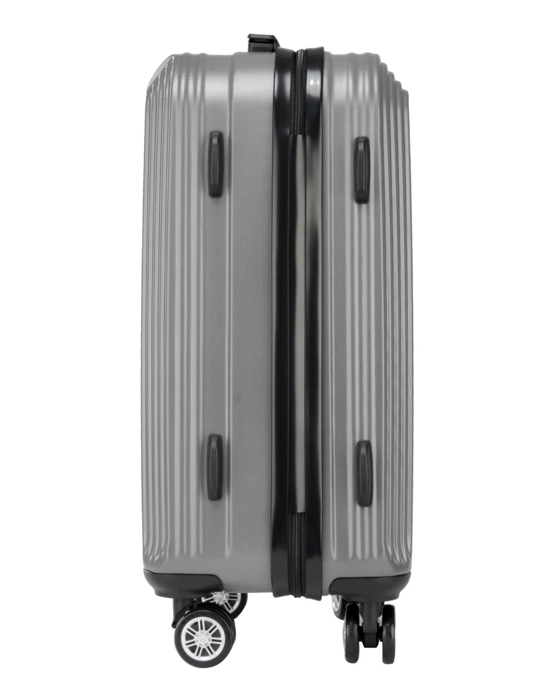 防刮面深银色拉杆箱24寸