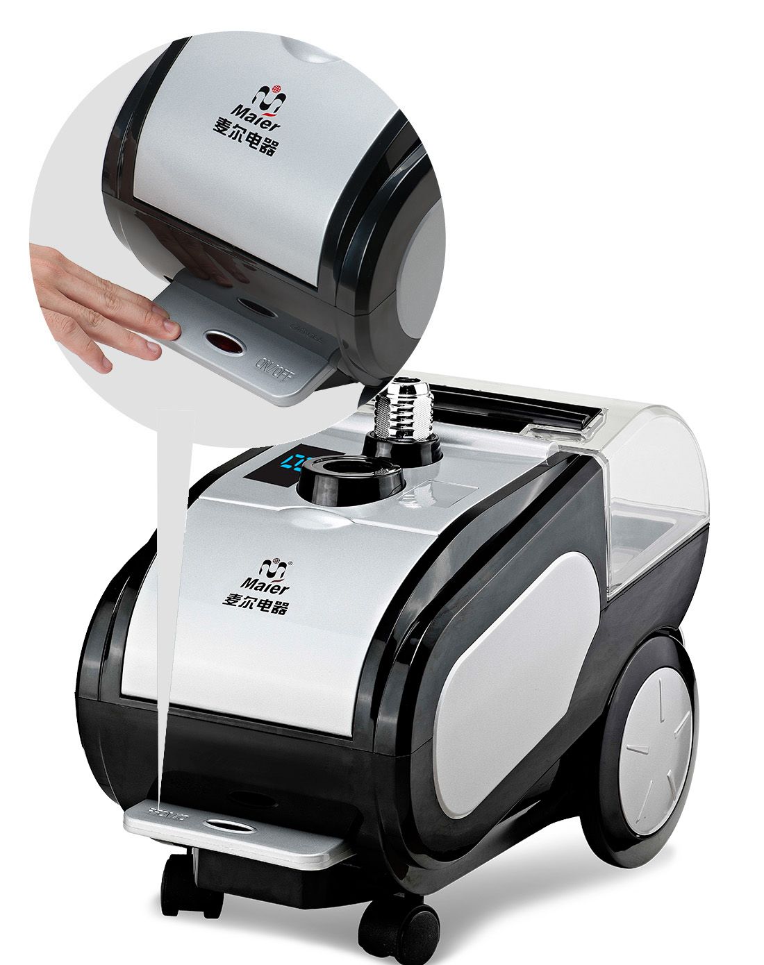 麦尔maier电器专场麦尔数码恒温型挂烫机kw88_唯品会