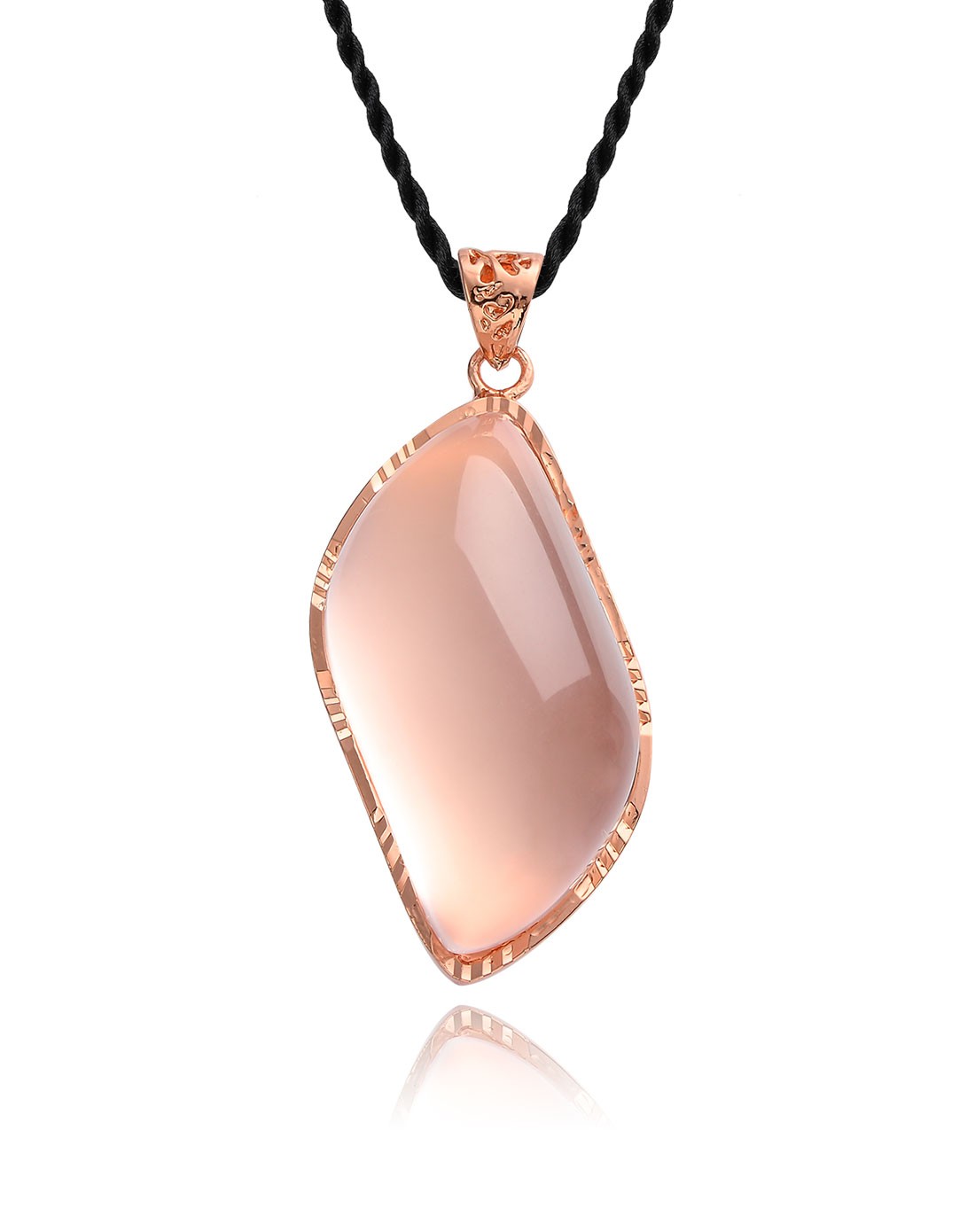 唯美天然芙蓉石吊坠