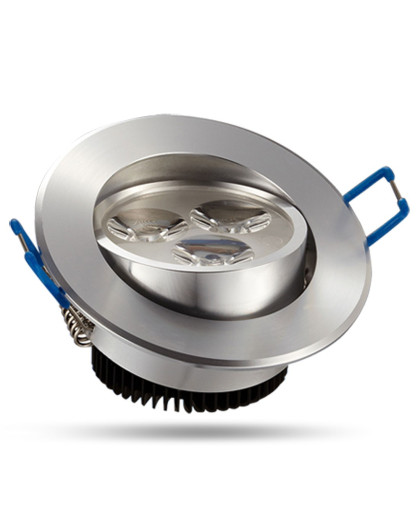 3w天花射灯 客厅背景墙灯冷白光3只装