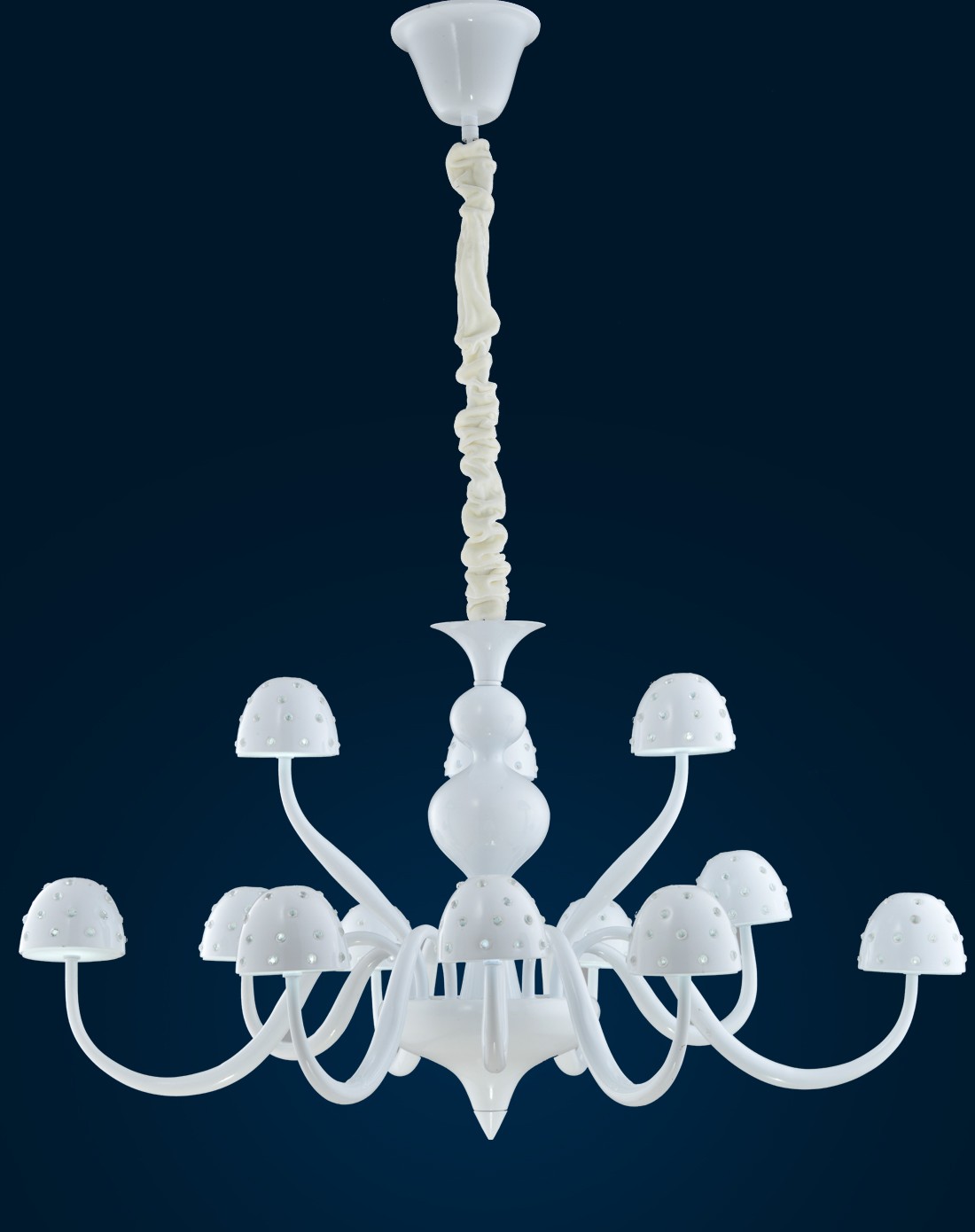 12头创意蘑菇造型吊灯