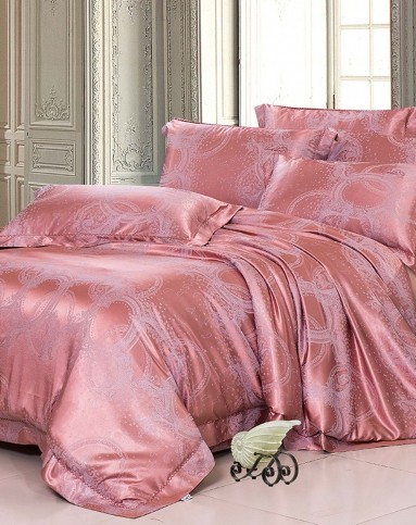 1.8m床莱赛尔天丝大提花四件套丝美琪