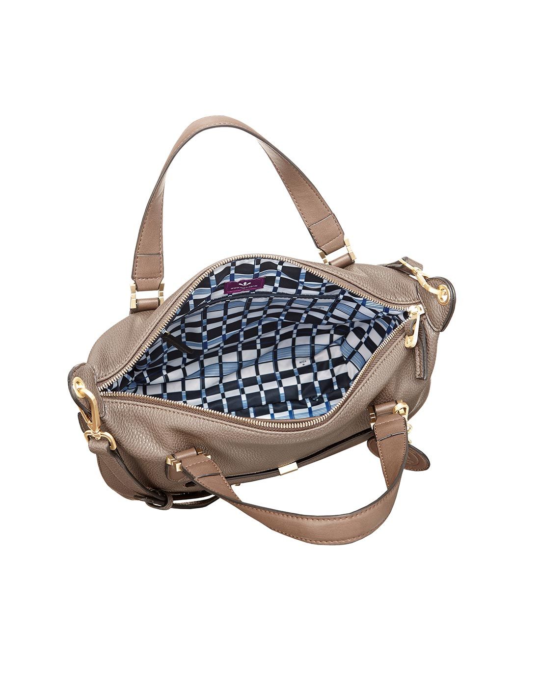 (nica)maya深灰色手提斜背包