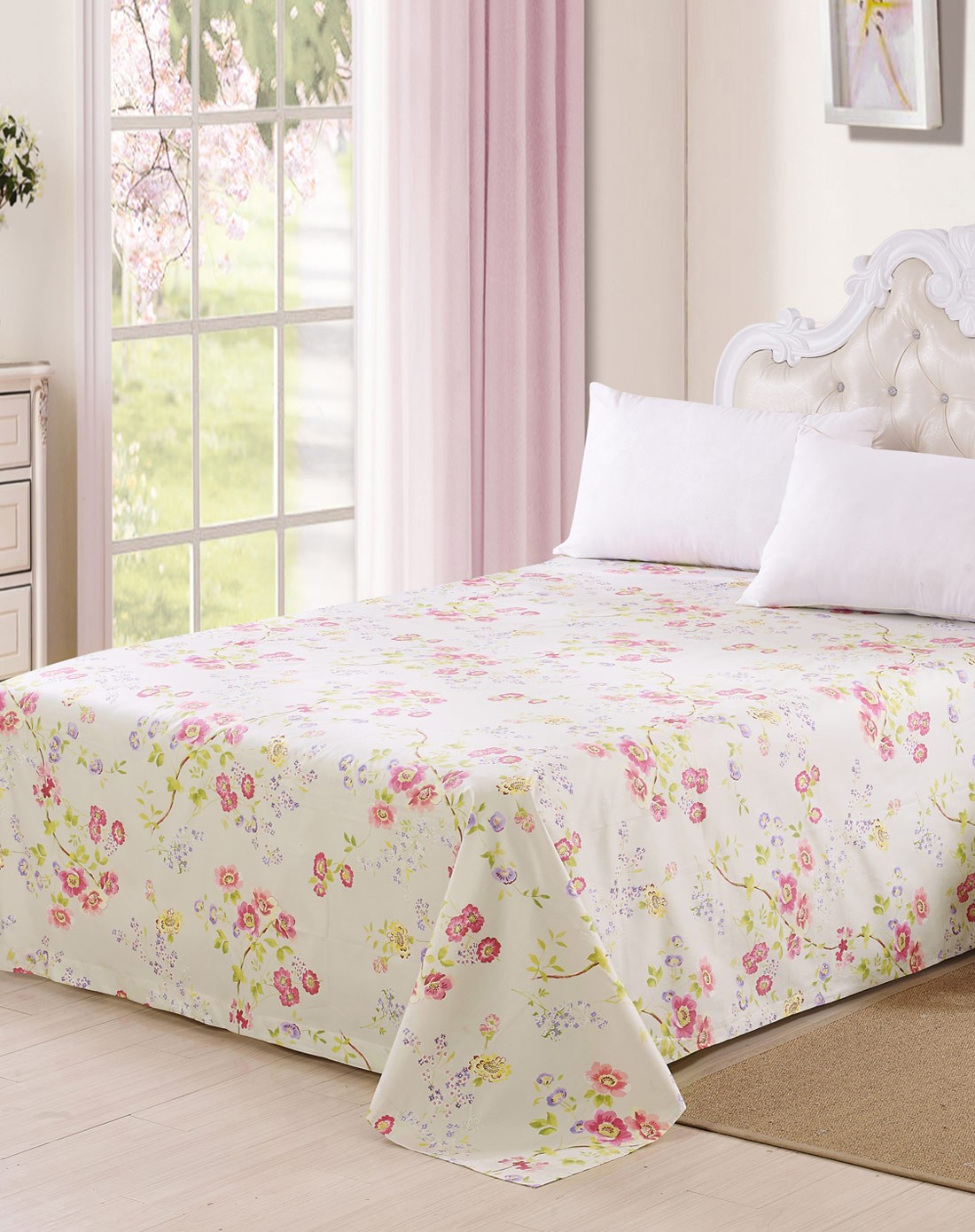 1.2米全棉贡缎床单-露