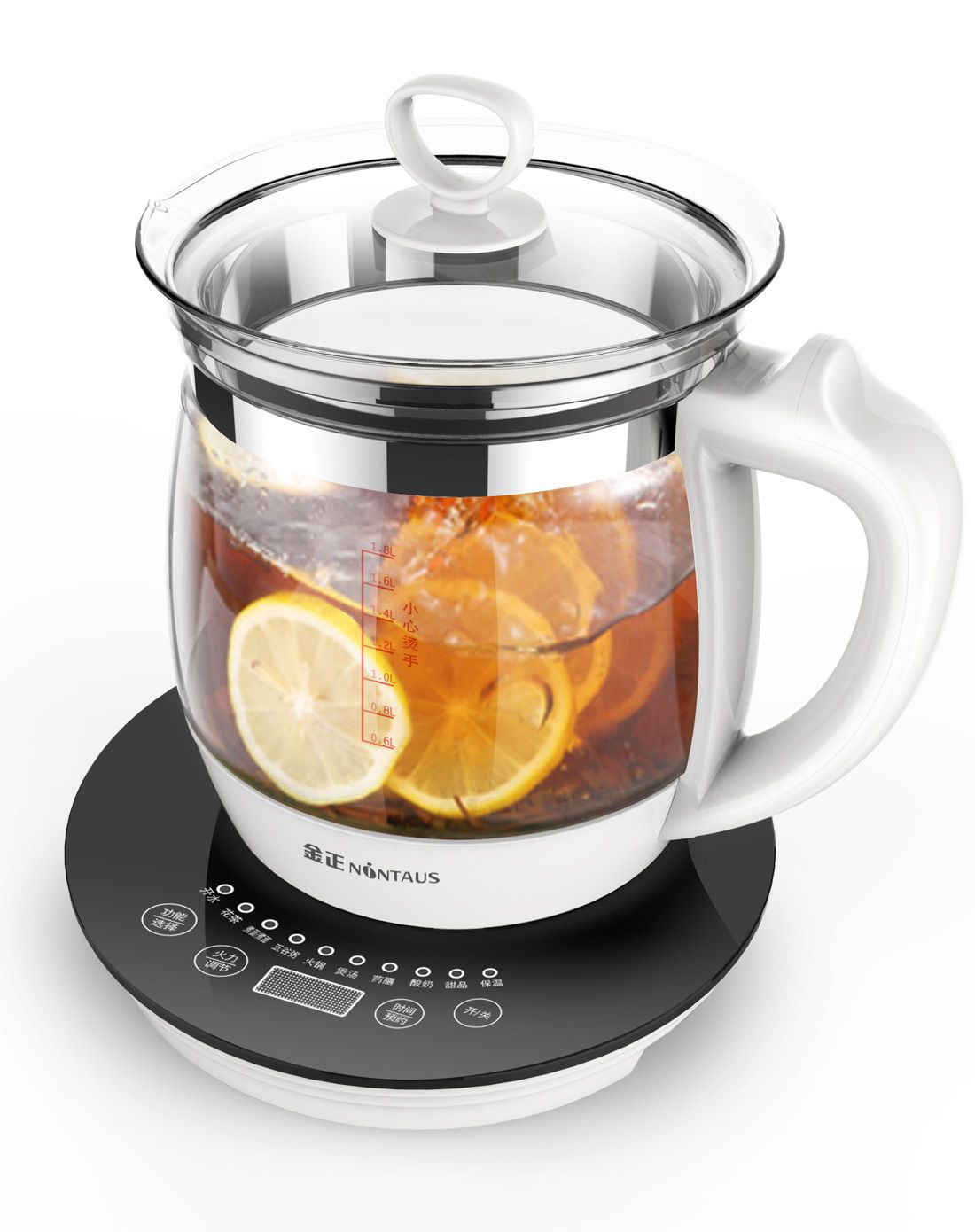 高档玻璃面板养生壶 口碑力荐