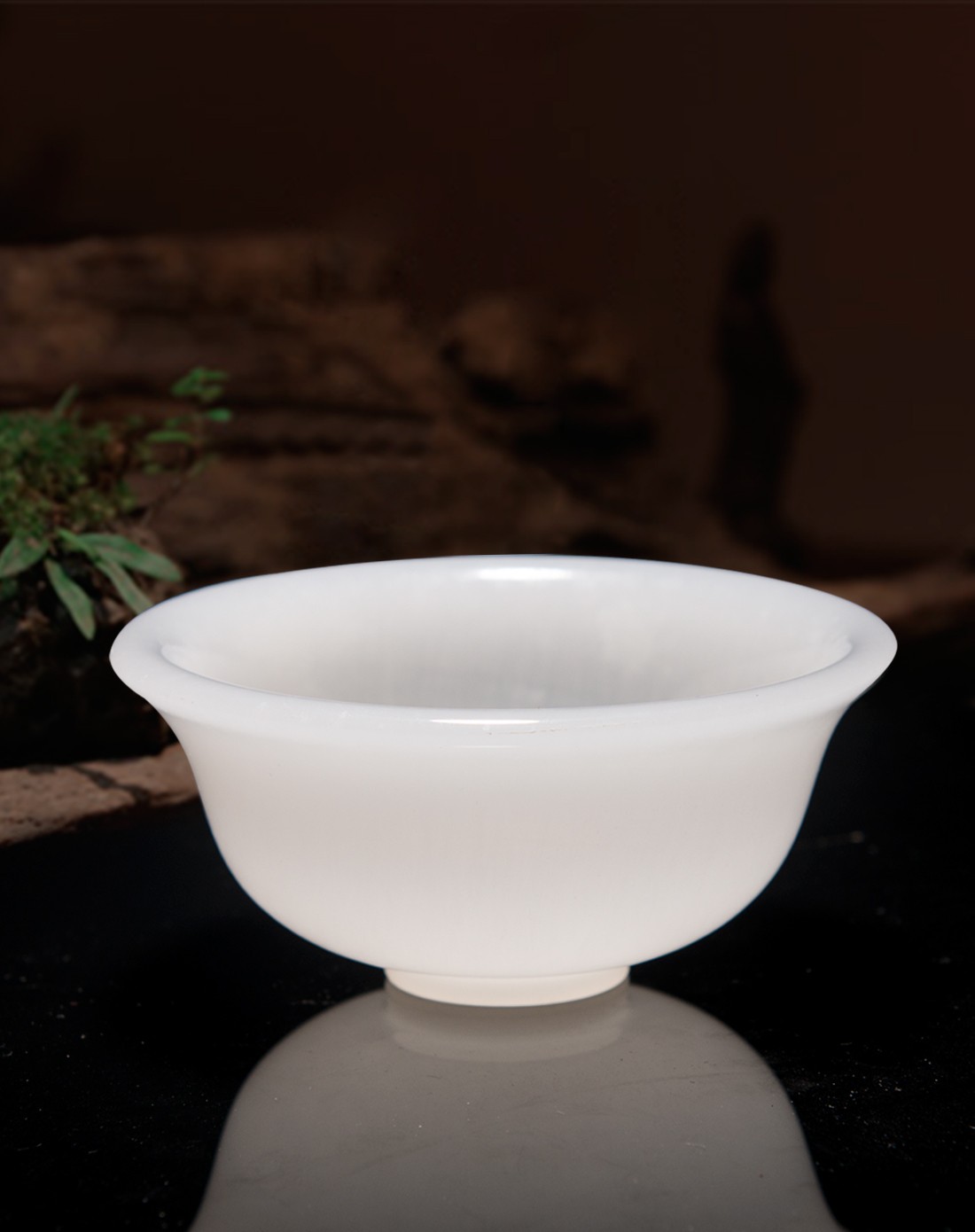 衣食无忧 仿古白玉碗