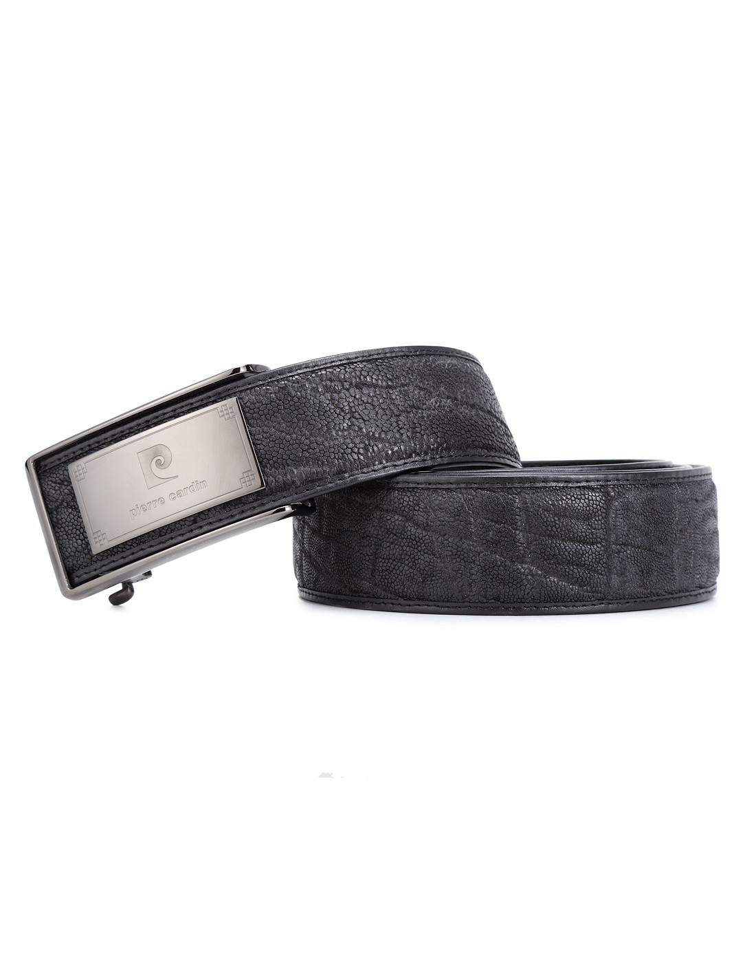 尊贵奢华大象皮男士自动扣皮带