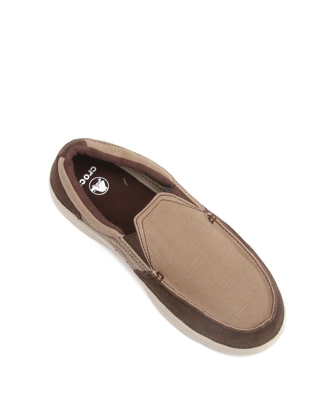 男式卡其/水泥灰色圣莫尼卡休闲鞋