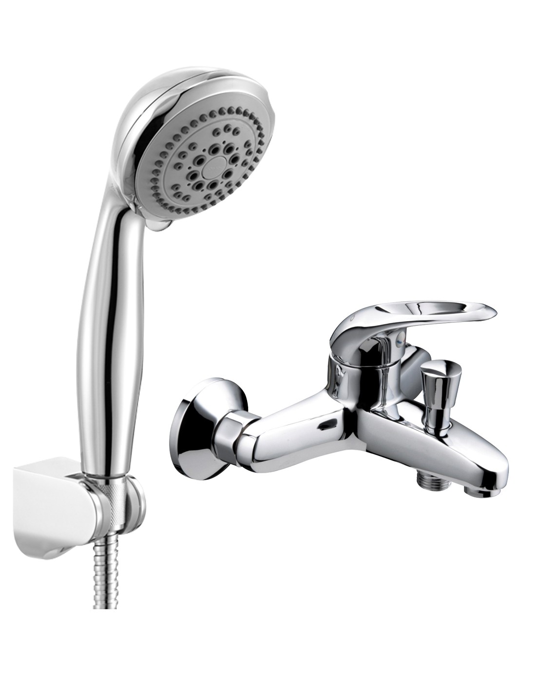 全铜带下水淋浴器混水阀 花洒组合套餐