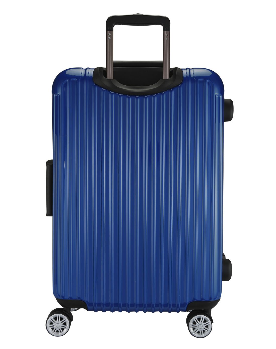 高档铝框拉杆箱商务登机箱深蓝色28寸