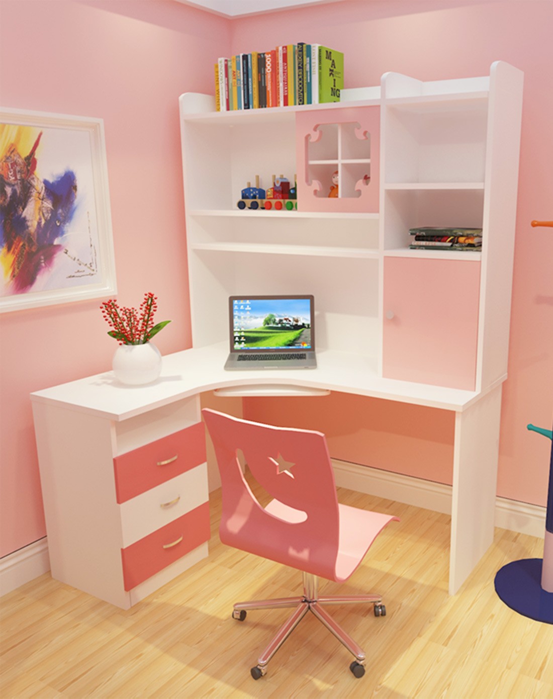 时尚百搭 儿童卧室书桌