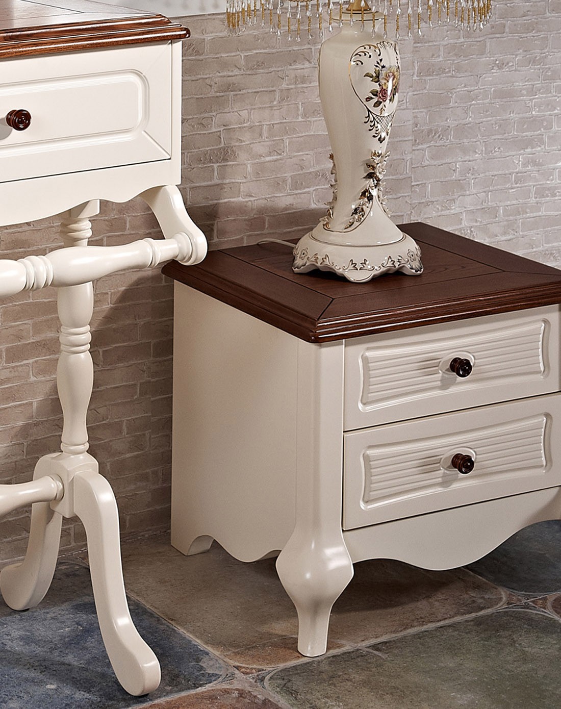 小憨豆bean homes家具象牙白床头柜cd103_93_唯品会