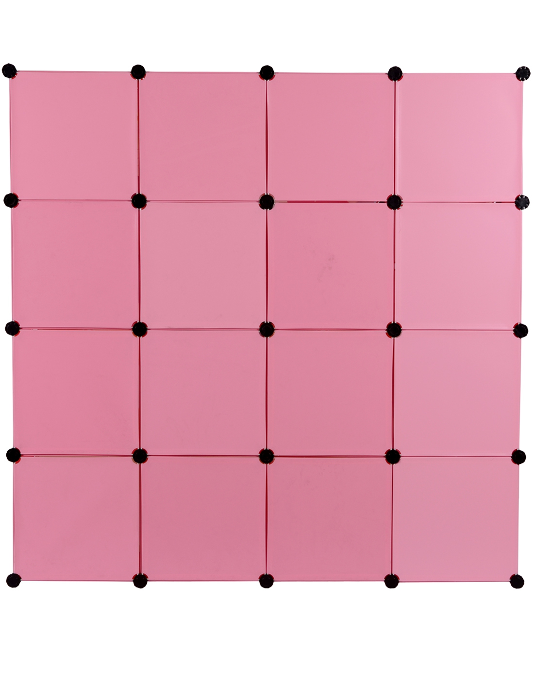 宜薇格收纳家具专场宜家时尚防霉防潮十六格简易衣柜j00008pa_唯品会