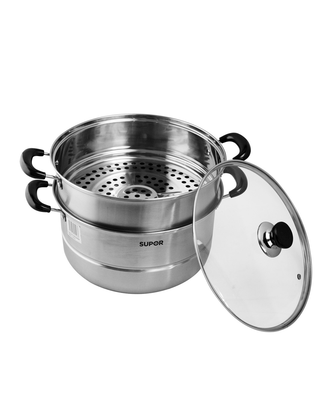 真味鲜双层复合底蒸锅28cm