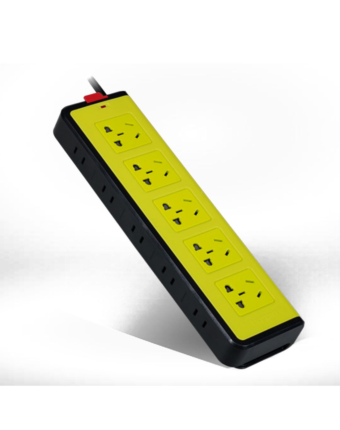 防雷u型安全多用移动电源五位排插