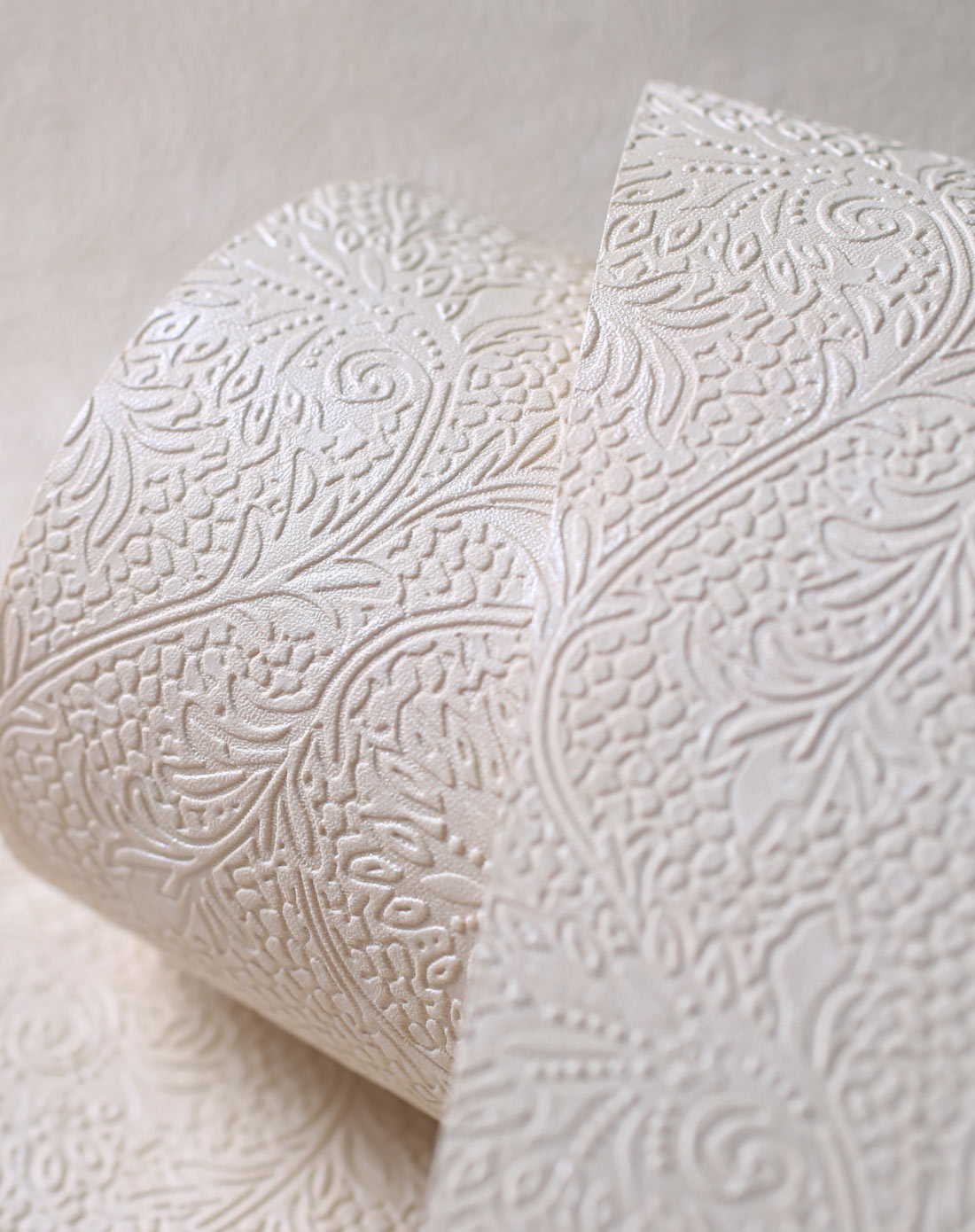 欣旺韩式田园纯色暗花压纹pvc墙纸-粉白