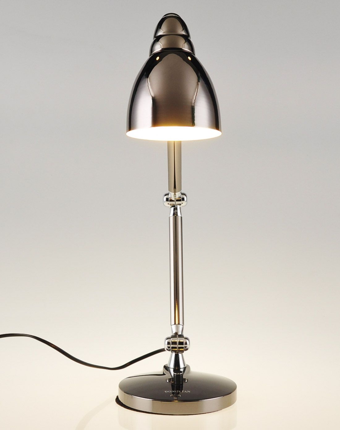 金属办公台灯8057系列黑色马蹄罩 3w白光球泡