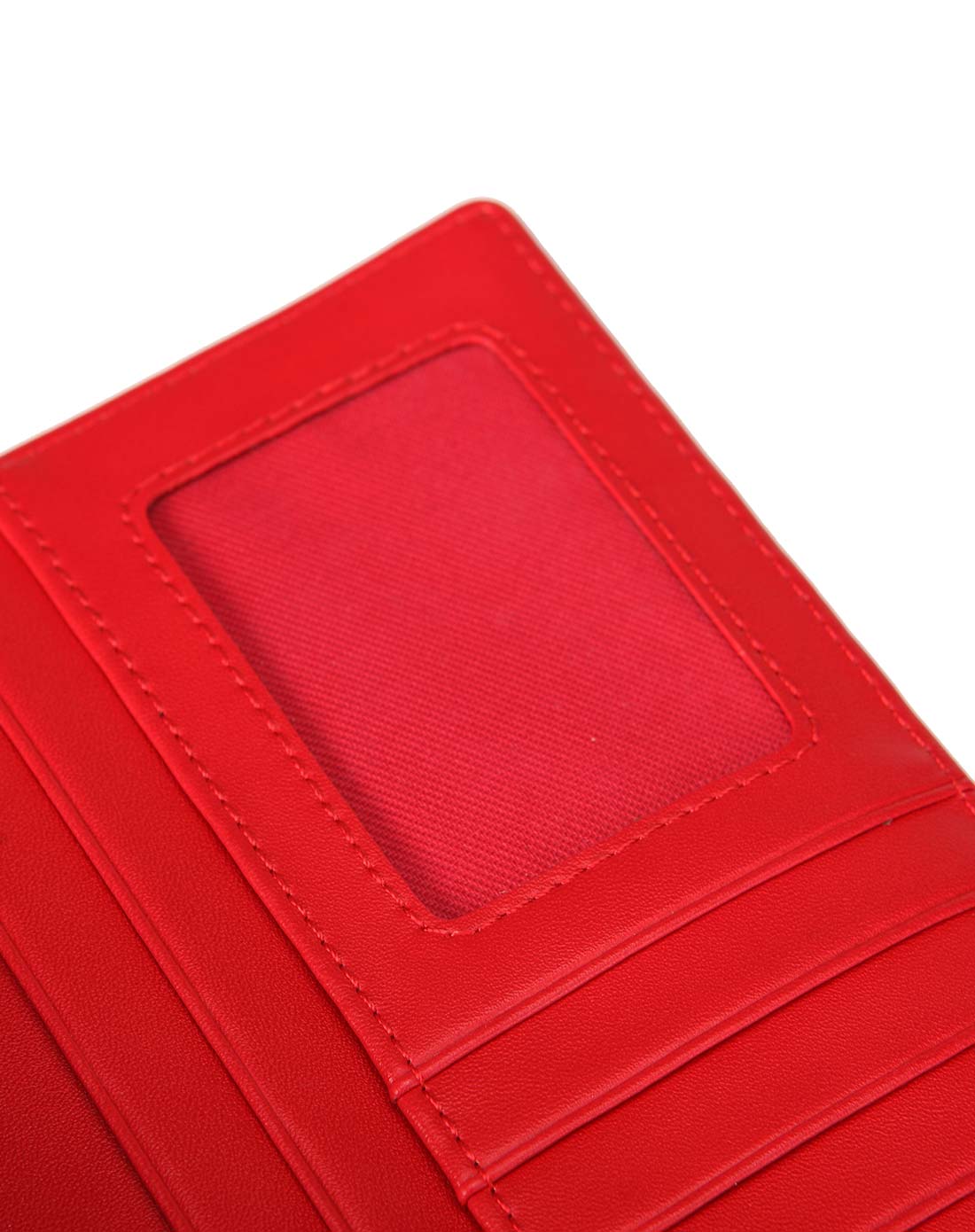 m plus 暗红色趣味棕底简笔画钱包