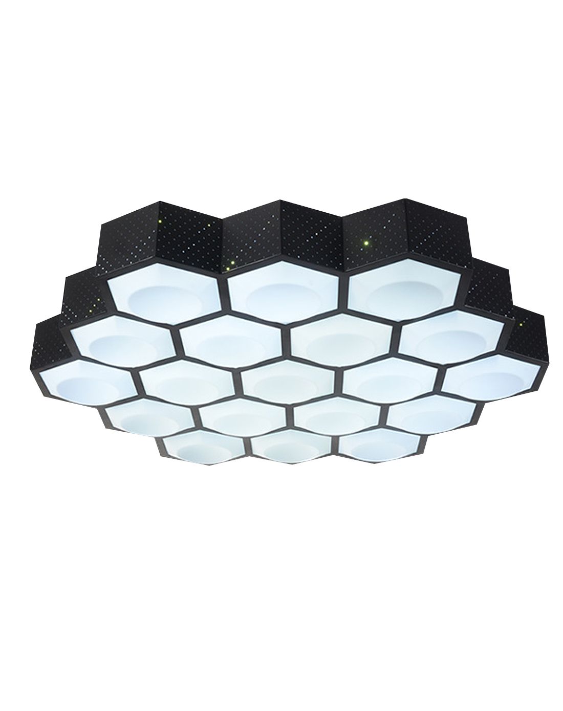 led异形蜂窝客厅吸顶灯