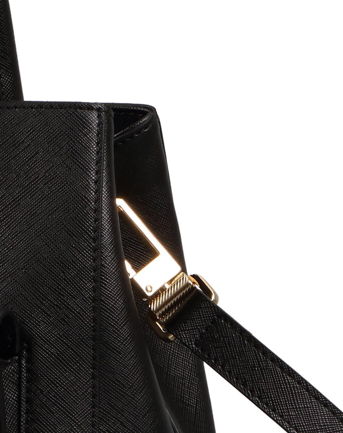 黑色牛皮革女款手提包