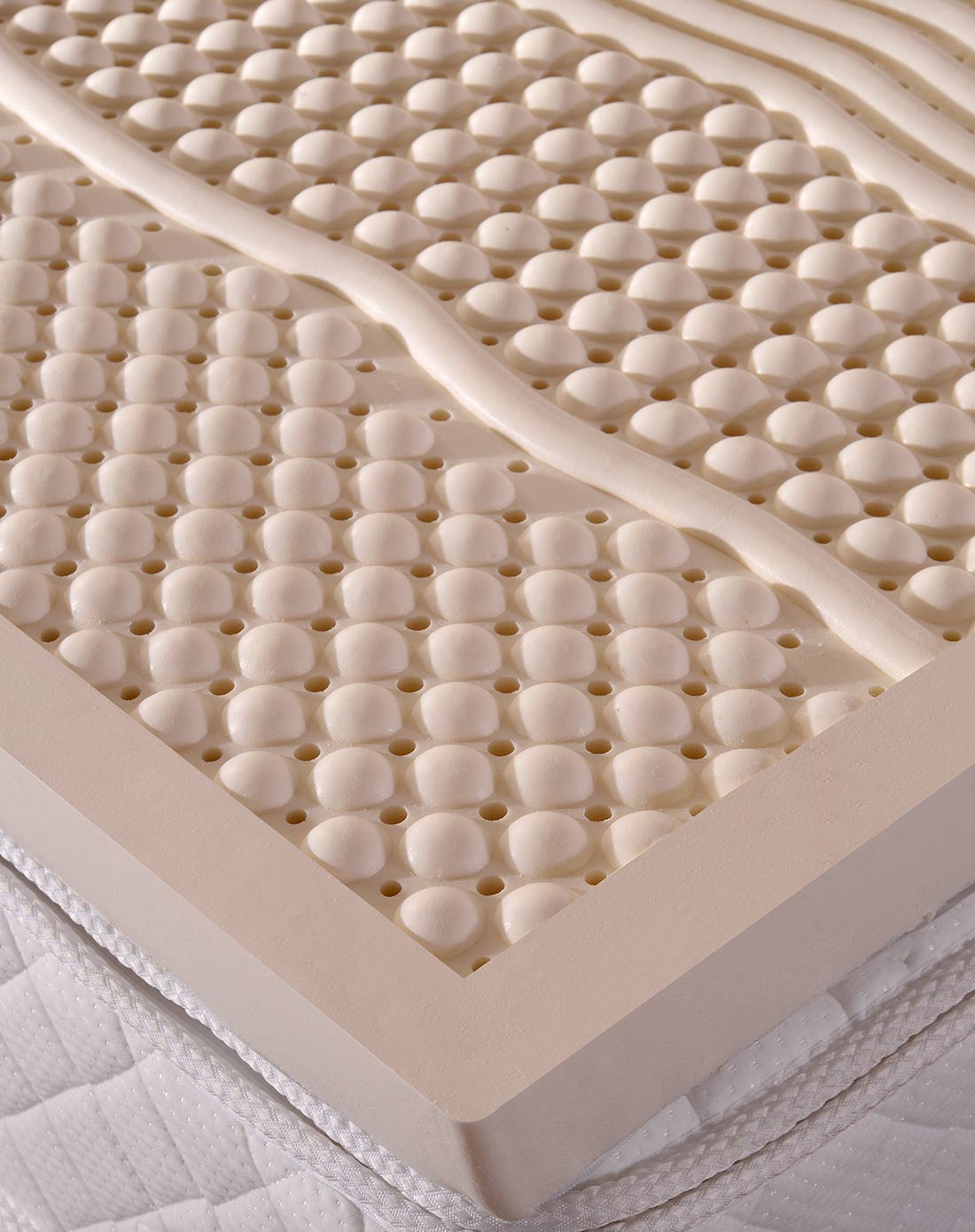 18cm天然乳胶七区人体工学床垫