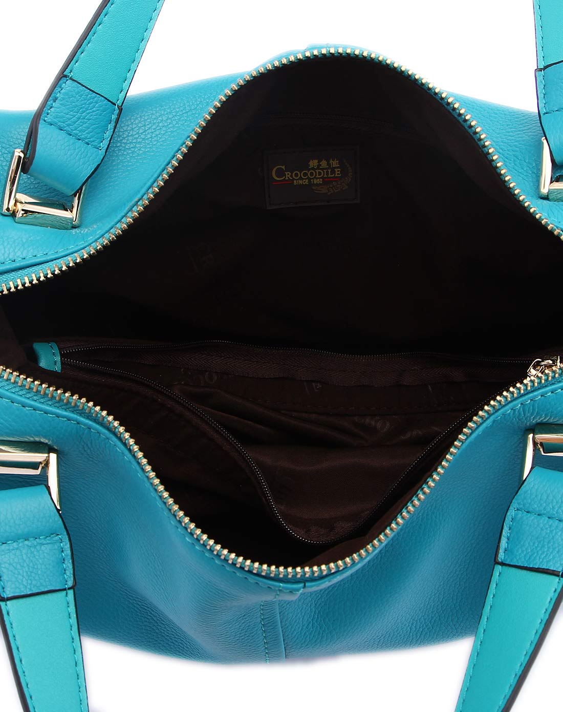 鳄鱼恤crocodile男女包女款绿色牛皮手提包12514029-07_唯品会