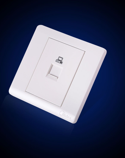 【两件起售】d08系列开关 电脑插座