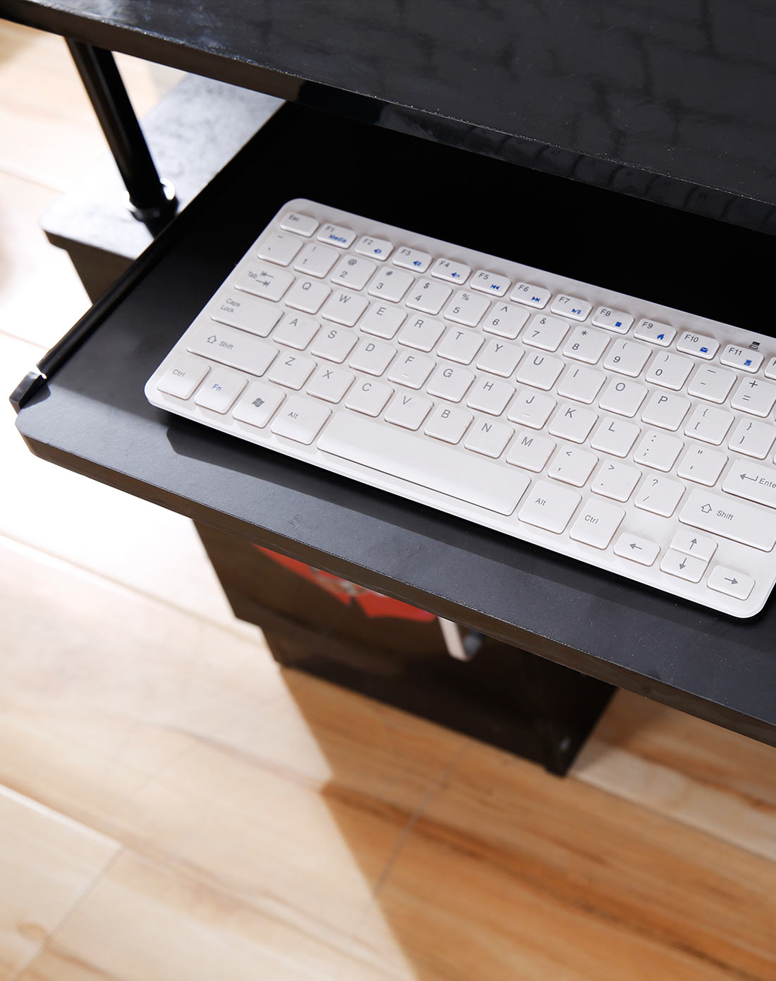 简易电脑桌 台式桌家用 花好月圆