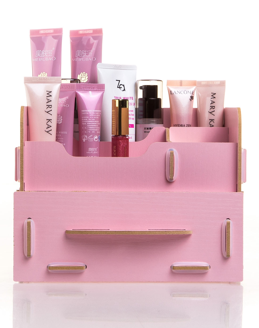 diy单抽化妆品收纳盒