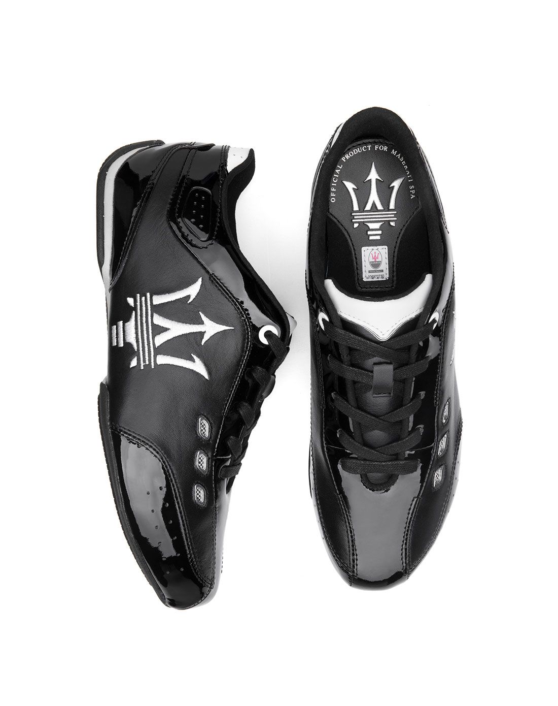 男士黑色纯手工牛皮低帮驾车鞋