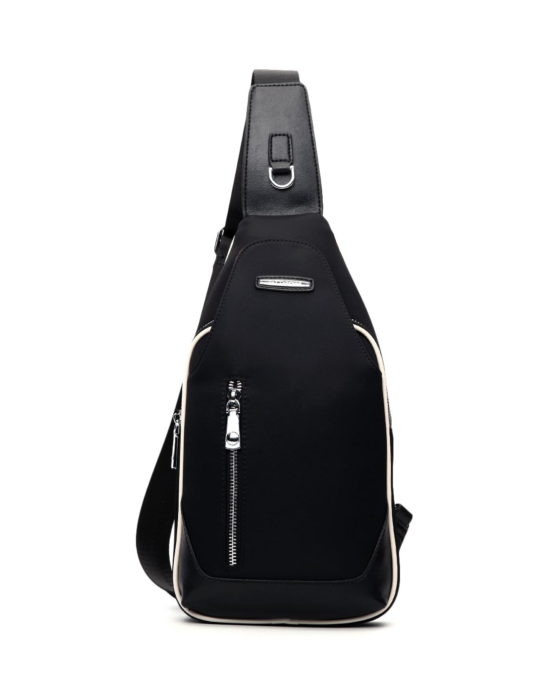 男士黑色夏日新款运动潮男胸包