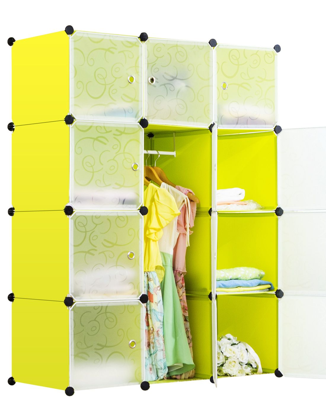 加深款多色可选12格1挂衣柜